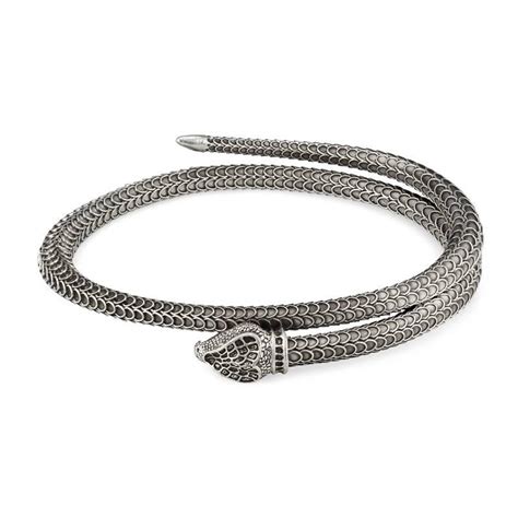 gucci bracelet mens used|Gucci bracelet men's snake.